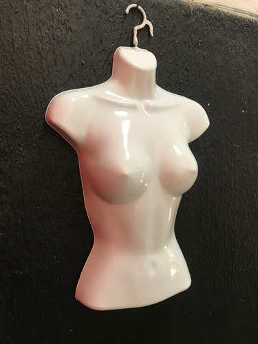 Maniqui Busto Blusa Dama Plastico Flexible Exhibidor