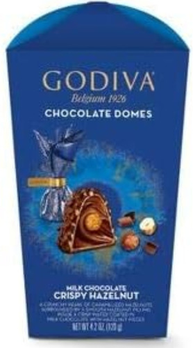 Chocolate Godiva Domes Crispy Hazelnut  2 Cajas Envio Gratis