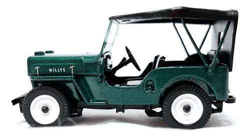 Miniatura Diecast 1/43, Nuestros Queridos Autos, Willys Cj3b