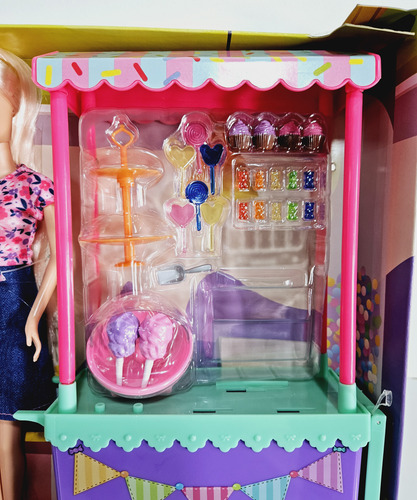 Britany Muñeca 30cm Carrito De Dulces Juguete (Usado)