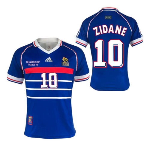 Camiseta Final Mundial Francia 98 Zidane