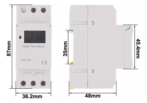 Interruptor Temporizador Digital Programável De 110v Timer 1