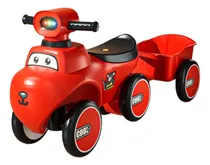 Comprar Coche De Equilibrio Carrito Para Niños Musical Luces Rojo