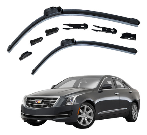 2 Plumas Limpiaparabrisas Reluvsa Cadillac Ats  2013