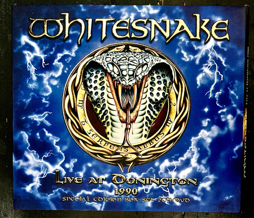 Whitesnake-live In Donington 1990-2cds/1 Dvd