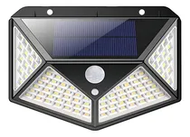 Comprar Lampara Exterior Farol Solar Foco 100 Led Sensor Movimiento® Luz Blanco Neutro
