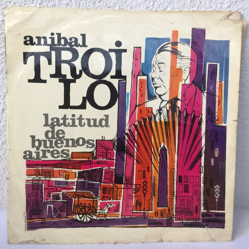Anibal Troilo - Latitud De Bs. As. (mb) Vinilo - Tango - Lp
