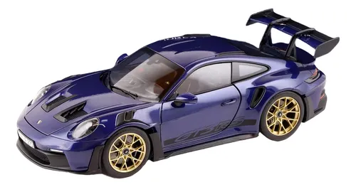 Norev 1/18 Porsche 911 992 Gt3 Rs 2022 Azul | Parcelamento Norev 1/18 Porsche 911 992 Gt3 Rs 2022 Azul | Parcelamento