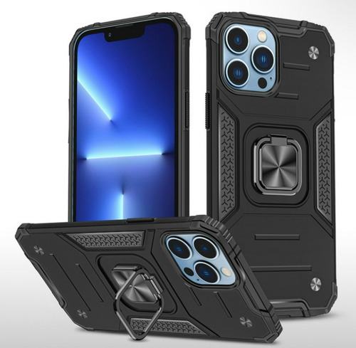 Case Compatível Com iPhone 13 Pro Max + Película Privacidade
