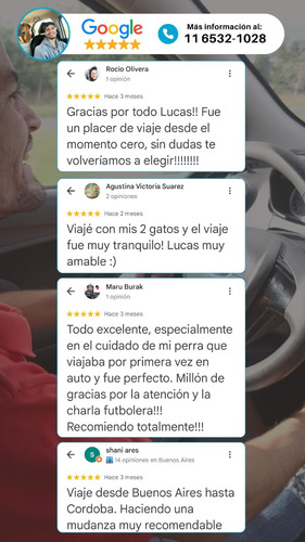 Traslado Viaje Costa Atlántica Aeropuerto Ezeiza Con Mascota