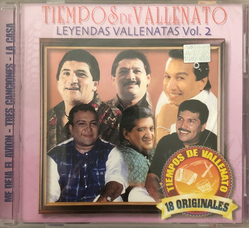 Leyendas Vallenatas Vol. 2 - Tiempos De Vallenatos 