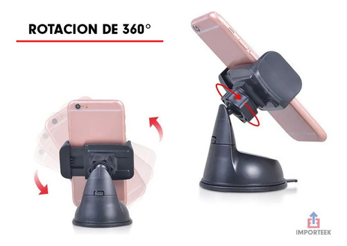 Z Soporte Base Celular Auto Carro Tablero Ventosa Holder 360