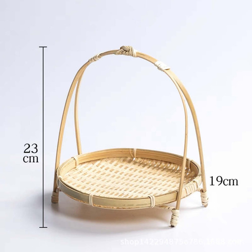 Cesta De Frutas Tejida A Mano, Bandejas Para Servir, Cuencos