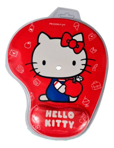 Mouse Pad Ergonomico Gamer Diseño Hello Kitty Reposa Muñeca