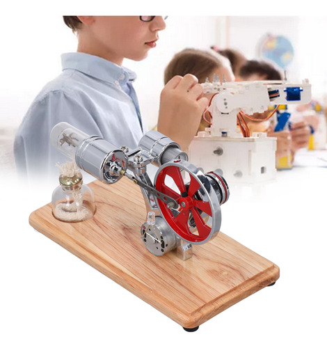 Juguete Educativo Modelo Stirling Engine, Bajo Nivel De Ruid