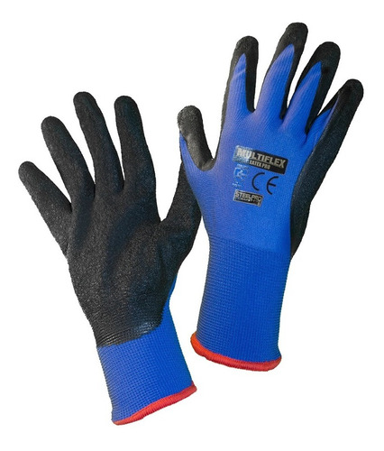 Guante Multiflex Nylon Látex Pro Steelpro