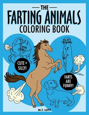 Libro The Farting Animals Coloring Book - M T Lott