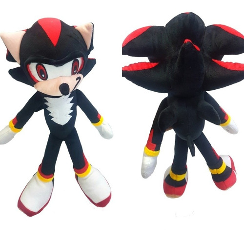  Peluche Shadow Sonic Negro De 55cm Aprox  ( Hstyle)