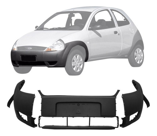 Parachoque Delantero Ford Ka Completo 3pcs