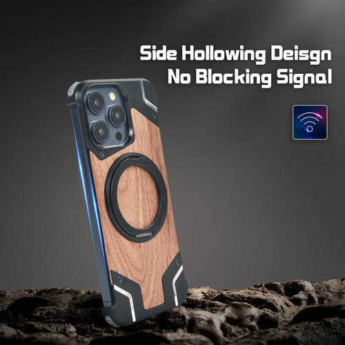 Capa Walnut Para Celular Apple 16promax
