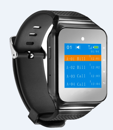 Reloj Smartwatch Para Llamadores De Mozo Premium