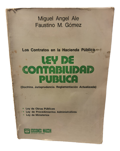 Ley De Contabilidad Pública (Usado)