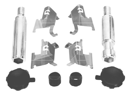 Kit Caliper Trasero Chevrolet Suburvan 3500  2016-19, Par