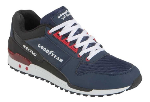 Tenis Casual Goodyear Racing 3794 Azul Marino