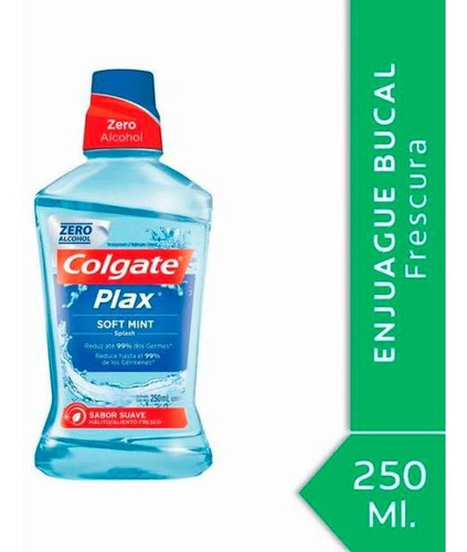 Pack X 12 Unid Enjuague Bucal  Plax Smint 250 Ml Colgate Cr