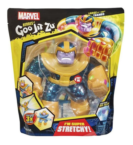 Imagen 2 de 5 de Figura Goojitzu Marvel Thanos De Lujo Bandai