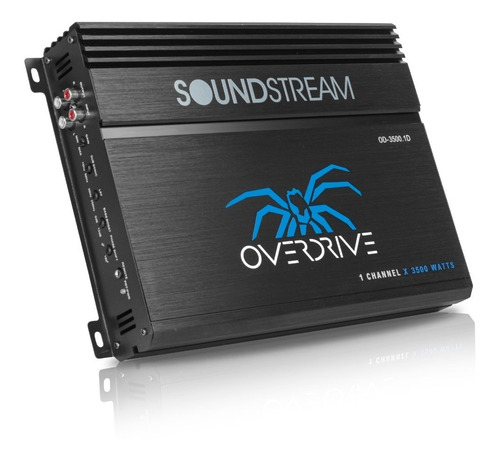 Imagen 2 de 6 de Amplificador Clase D Monoblock 3500w Max Soundstream