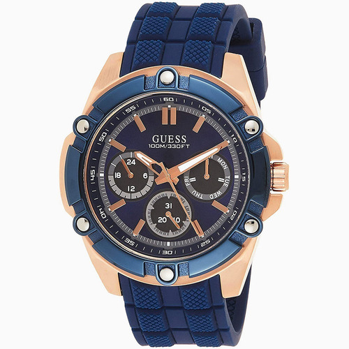 Reloj Guess Bolt W1302g4 En Stock Original En Caja Garantía