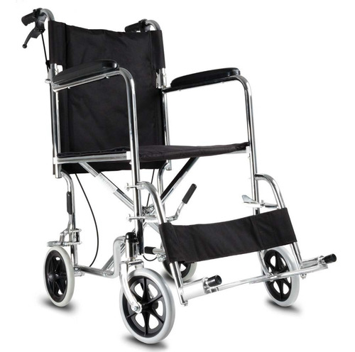 Imagen 1 de 10 de Silla De Ruedas Plegable Angosta Ideal Apartamento Liviana