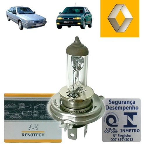 7703097171 Lâmpada H4 12v Para Farol - Renault 19