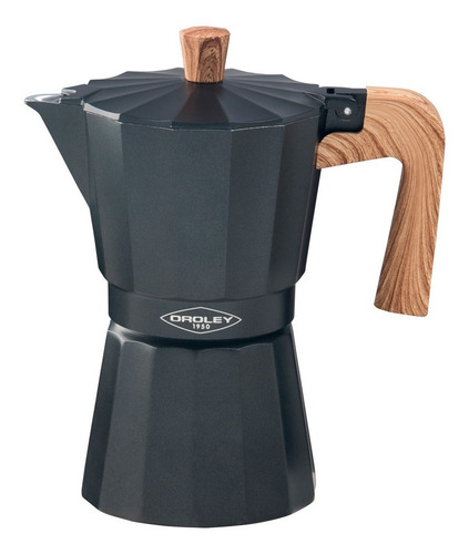 Cafetera Italiana Moka Espresso New Dakar Oroley 6 Tazas 