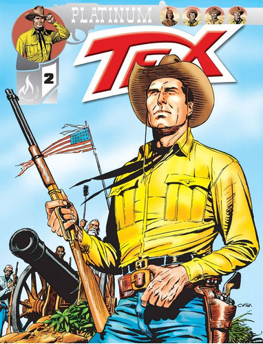 Tex Platinum: Não, De Antonio Segura. Série Platinum, Vol. 2. Editora Mythos, Capa Mole, Edição 2 Em Português, 2016