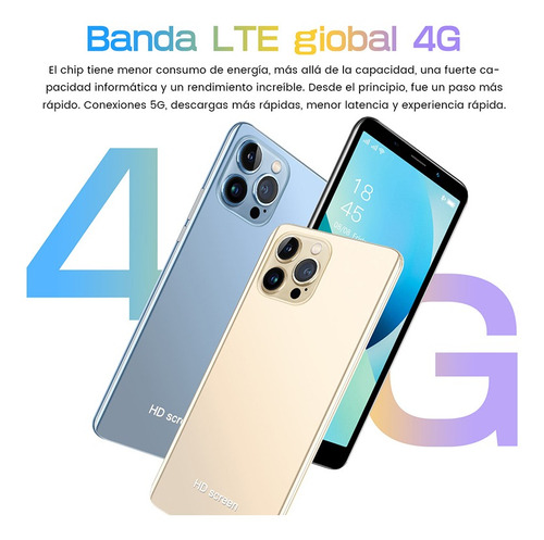 Imagen 9 de 10 de Smartphone Android I13 Pro Max 5.0 Pulgadas Ram2gb Rom8gb 4g