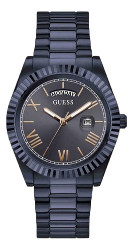 Reloj Guess Para Hombre De 42 Mm - Correa Azul Marino Navy D