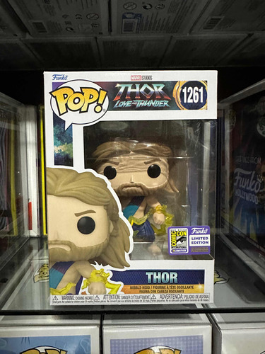 Funko Pop 1261 Marvel Thor Love And Thunder Sdcc