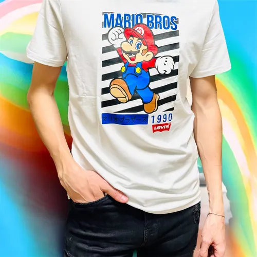 Camiseta mario bros levis best sale