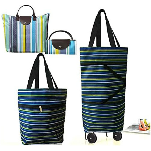 Bolsas De Carrito Plegables Trolley, Bolsa De Compras R...