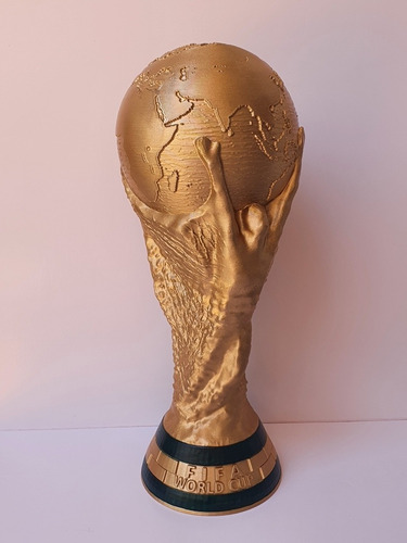 Copa Del Mundo. Copa Qatar 2022 Regorzada 20 Cm