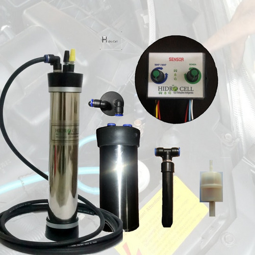 Gerador De Hidrogênio - Ate 2.8cc Completo + Map Sensor Hho