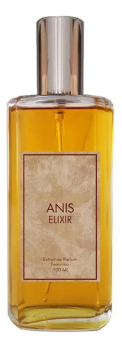 Perfume Anis Elixir 100ml Extrait De Parfum 40% Óleo Floral