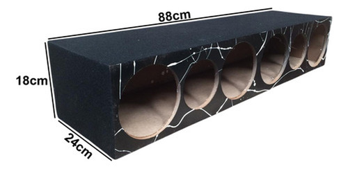 Caixa 2 12 Hp550 4 Ohm Corneteira Separada + Módulos Taramps
