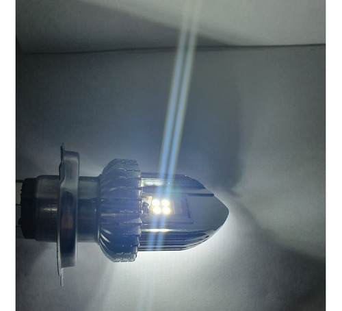 Ampolleta Para Moto H-4 Led Tri Color Y Strobo