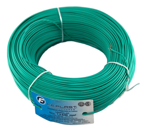 Rollo 200mt Cable Unipolar 1 X 0.50mm 1x050 Htec Electronica