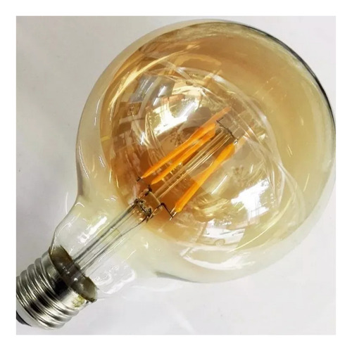 Ampolleta Globo Led Vintage G95 4w E27 Luz Calida