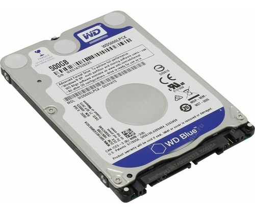 Disco duro interno Western Digital WD5000LPCX 500GB azul