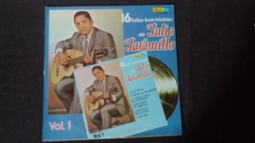 Julio Jaramillo 16 Exitos Lp Vinilo Bolero